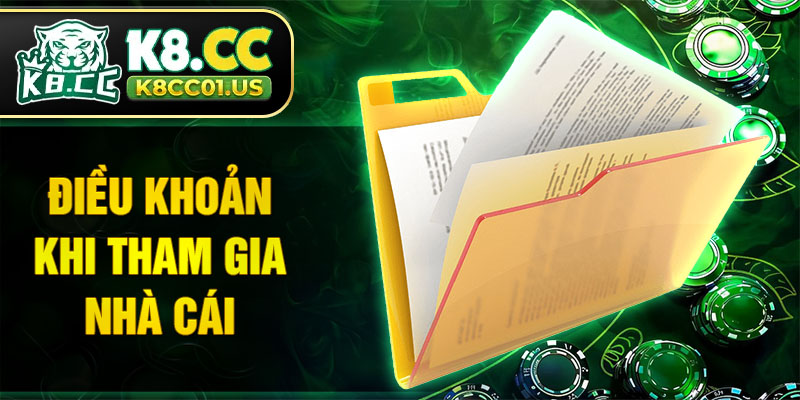 Điều khoản khi tham gia nhà cái